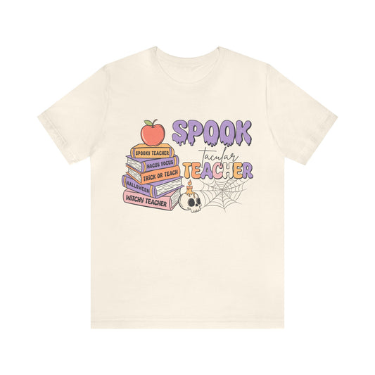 Spooktacular Teacher Halloween T-Shirt