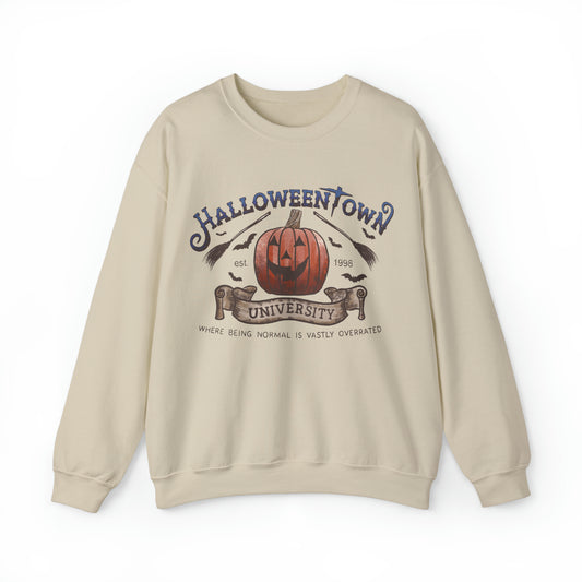 HalloweenTown Crewneck, Halloween Town Sweatshirt, Halloween Town Pumpkin Design