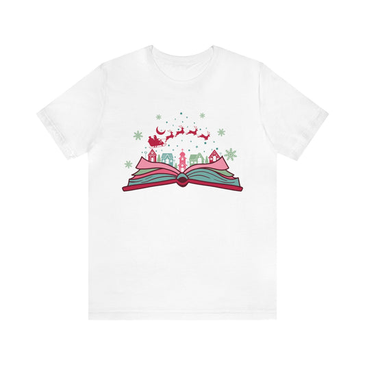 Christmas Book Lover T-Shirt, Book Lover Christmas T-Shirt, Story Book Christmas