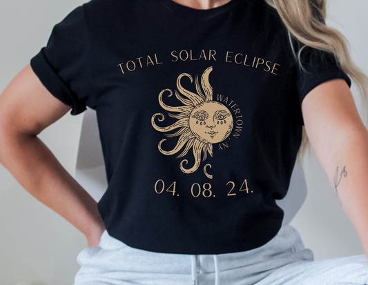 Total Solar Eclipse Sun Watertown Tee