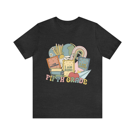 Fifth Grade Teacher T-Shirt, 5th Grade Teacher T-Shirt, Educator T-Shirt, Fifth Grade Grade Level Shirt